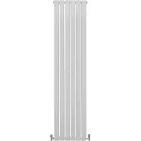 MonsterShop Designer flatpanelradiatorer blank hvit 1800 mm x 420 mm