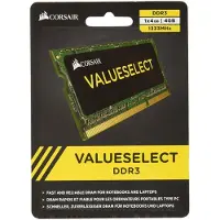 Corsair Value Select - DDR4 - modul - 16 GB - SO DIMM 260-pin - 2133 MHz / PC4-17000 - CL15 - 1.2 V - ikke-bufret - ikke-ECC