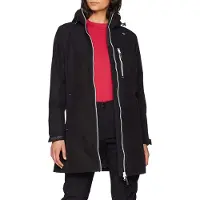 Helly Hansen W Long Belfast Regnjakke, Dame, Black