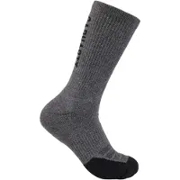 Carhartt Midweight Crew Socks 3-Pack Men's Carbon Heather XL