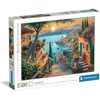 Clementoni Puslespill HQC Steps to The Harbor, 1500 brikker 2D Puslespill