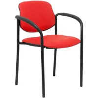Nowy Styl Styl Faux Leather With Arms Fast Kontorstol