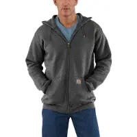 Carhartt Zip Up Hoodie Men's Carbon Heather L