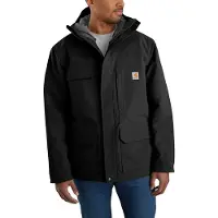 Carhartt Super Dux Bonded Chore Jacket Men Black L