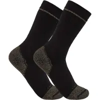 Carhartt Cotton Socks 2-Pack Men Black XL