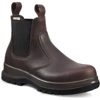 Carhartt Carter Chelsea Boot with steel cap Men's Dark Brown 36