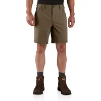 Carhartt Ripstop lettvekts arbeidsshorts, Herre, Tarmac, W38