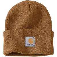 Carhartt Watch Knitted Beanie Brown