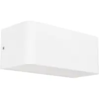 Eglo connect Smart LED-utendørs vegglampe SANIA-Z, hvit, IP55