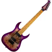 Spira Guitars S-457 TPP Poplar Burl Gloss Trans Purple - Nearly New