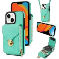 Mtp Products iPhone 15 Alt-i-ett-deksel med lommebok og stropp - Mynte