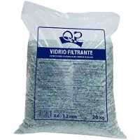 Productos Qp Filterglass 20kg 1.2-2.0mm
