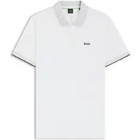 BOSS for man. 50554583 Polo Paddy white (XXL), Casual, Sport, Cotton, Short sleeve