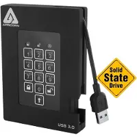 Apricorn Aegis Padlock Fortress Usb 3.0 256gb Ekstern Ssd