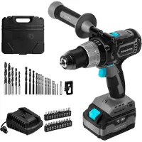 Cecotec Brushless Cecoraptor Perfect Impactdrill 4020 Brushless Ultra 20v 4000mah 2000 Rpm Elektrisk Skrutrekker