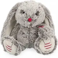Kaloo Grå Leo Rabbit Musikk Prestisje Leketøy 31 Cm