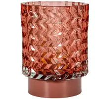 Pauleen Sweet Glamour E14-LED batteri rød metall