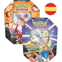 Pokemon Trading Card Game Zacian/koraidon Ex Stor Boks Tilfeldig Latin Spansk