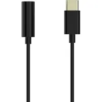 Sinox beslag Sinox SXI04360, 3.5mm, Hunkjønn, USB Type-C, Hankjønn, 0,1 m, Svart