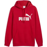Puma Essentials No. 1 Logo Hoodie Men, Clothing, Red, L