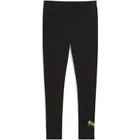 Puma ESS METALLIC Leggings Women, Clothing, Black/Metallic Gold, L