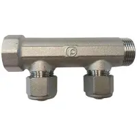 Pettinaroli Manifold cc50 tea 2 outlets 15/10 bi-502xt
