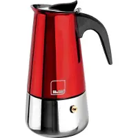 Ibili Moca Rosso Kaffetrakter 2 Kopper