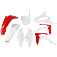 Ufo Honda Crf 250r/450r 2014-2017 With Airbox Cov Usa Hokit122-999 Plastsett
