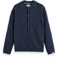 Scotch & Soda Open Work Skjorte Med Lange Ermer