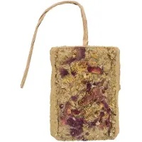 Trixie Clay murstein med blomster, 100 g - (10 pk/ps)