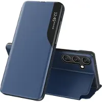 Mtp Products Samsung Galaxy A17 Smart Clear View Flip-deksel - Blå