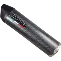 Gpr Exhaust Systems Furore Poppy Moto Guzzi V85 Tt 19-20 Ref:gu.61.race.fupo Ikke-homologert Oval Eksosanlegg