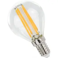 Spectrum LED Kronepære Klar E14 2700K 4W 500 lumen