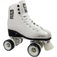 KRF School Aluminium Leather Velcro Rulleskøyter