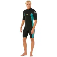 Rip Curl Dawn Patrol Spring 22 2 Mm Kortermet Shorty Med Glidelås Bak