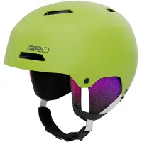Giro junior vinterhjelm CRUE matt fluorescent green str. S (52–55,5 cm) (NEW 2025/2026)