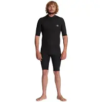 Billabong Absolute 2/2 Mm Kortermet Shorty Med Glidelås Bak