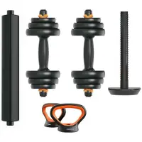 Fed Hantlesett V2+stang+kettlebell 20kg