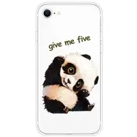 Mtp Products iPhone 7/8/SE (2020)/SE (2022) Stilig Ultra-Slim TPU-deksel - Panda