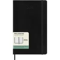 Moleskine Kalender 2026 Classic Soft 12M Week Note Large Svart Moleskine