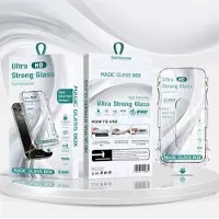 Mtp Products iPhone 17e/16e/14/13 Pro/13 HD Beskyttelsesglass med automatisk verktøy for støvfjerning - 9H
