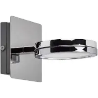 LIGHTME LED-speillampe Aqua down krom 1 lyskilde