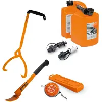 Stihl Kombikanne Oransje med Helletut 5 l/3 l