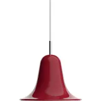 Verpan Pantop pendellampe Ø 23 cm rød skinnende