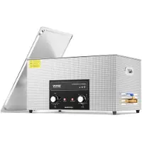 Vevor 22L ultralydrenser med varmetimer og kurv, profesjonell digital sonisk kavitasjonsmaskin, 480W rengjøringsmaskin for laboratorieverktøy, metalldeler, forgasser, messing, bildeler, motordeler
