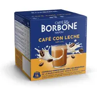 Caffe Borbone | Café con Leche - 16 kapsler til Dolce Gusto