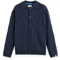 Scotch & Soda Open Work Skjorte Med Lange Ermer