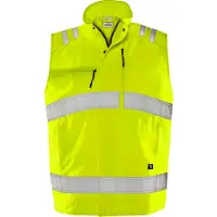 Fristads Green vest varsel kl. 2 5067 GPLU Varselgul 4XL