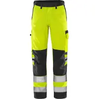 Fristads Green bukse varsel kl. 2 2651 GPLU Varselgul/svart D88