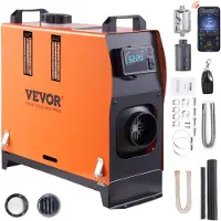 Vevor Diesel Luftvarmer Alt-i-ett 12V 5KW Bluetooth App LCD for Bil/Bobil